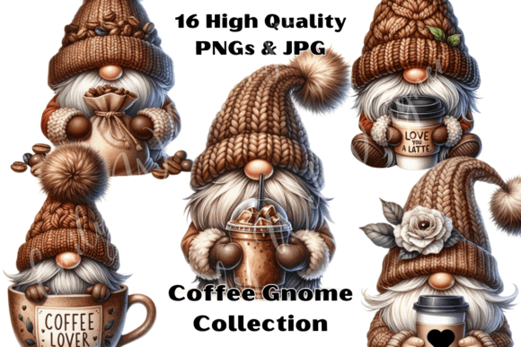 Download Coffee Gnome Clipart - Gnome clipart Collection