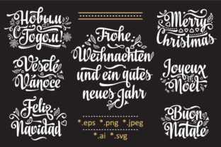 Download Christmas Templates in Multiple Languages - Premium Bundle
