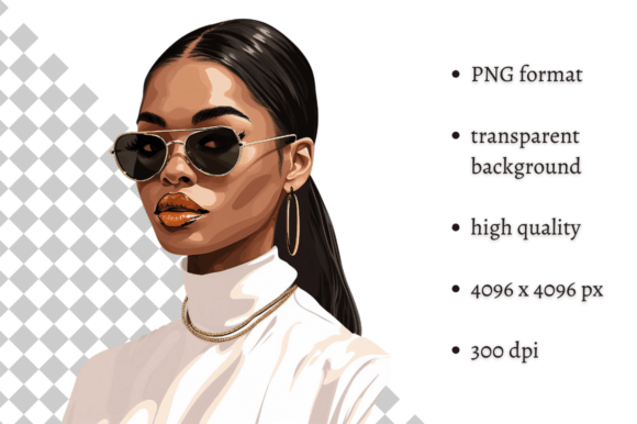 Download African American Fashion Girl Clipart - Fashion girl clipart Collection