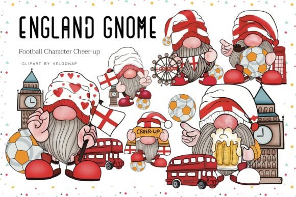 Download England Soccer Gnome Clipart - Premium Resources