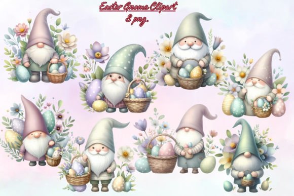 Download Easter Cute Gnome Clipart - Gnome clipart Collection
