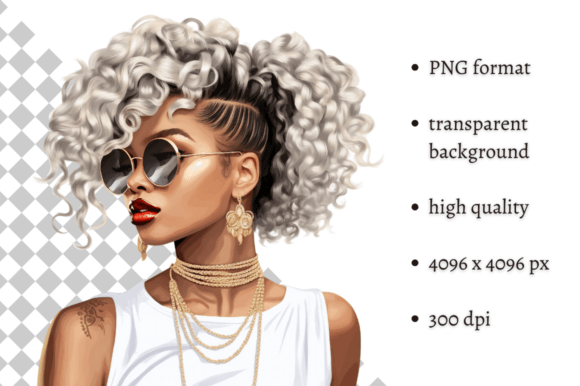 Download African American Fashion Girl Clipart - Fashion girl clipart Collection